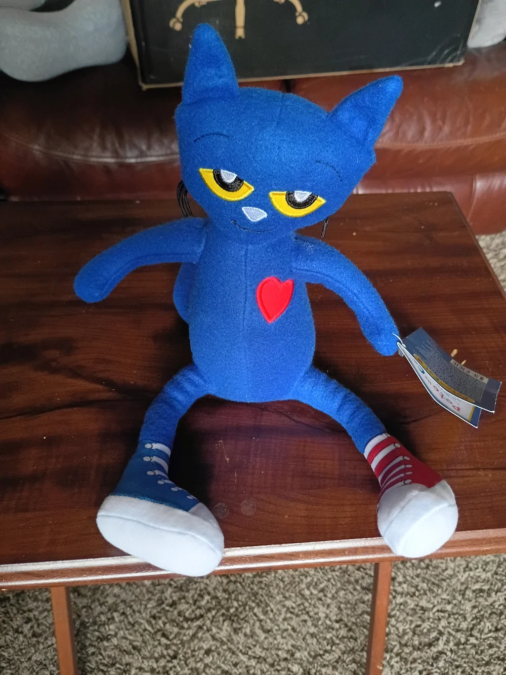 12 Inch Pete The Cat Plush With Tags
